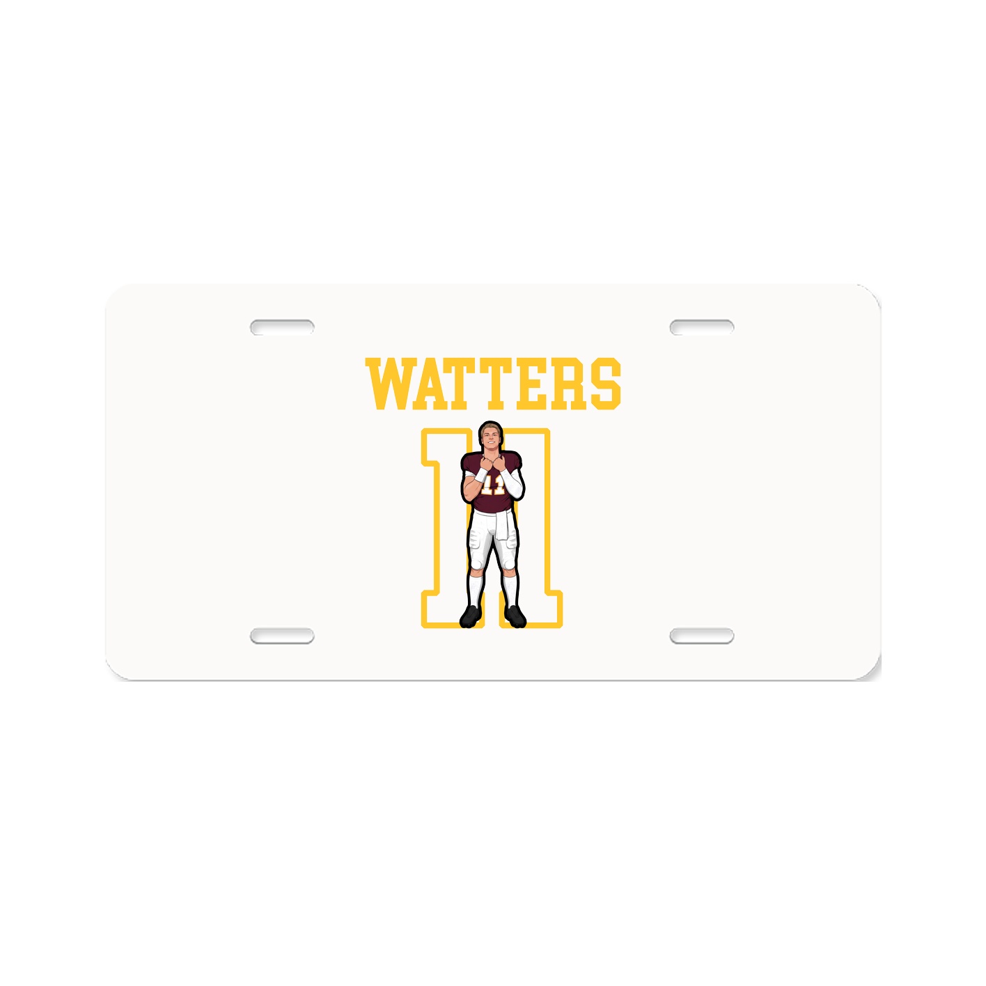 License Plate — Shirsey in Classic