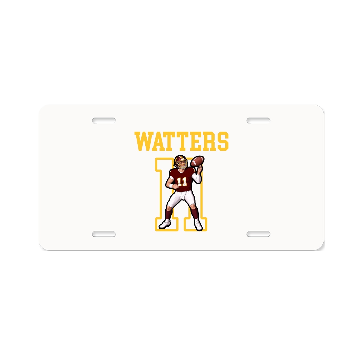License Plate — Shirsey in Classic