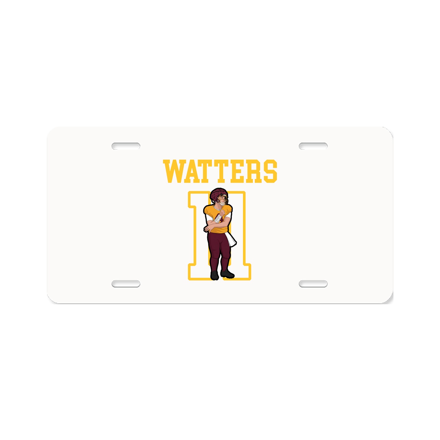 License Plate — Shirsey in Classic