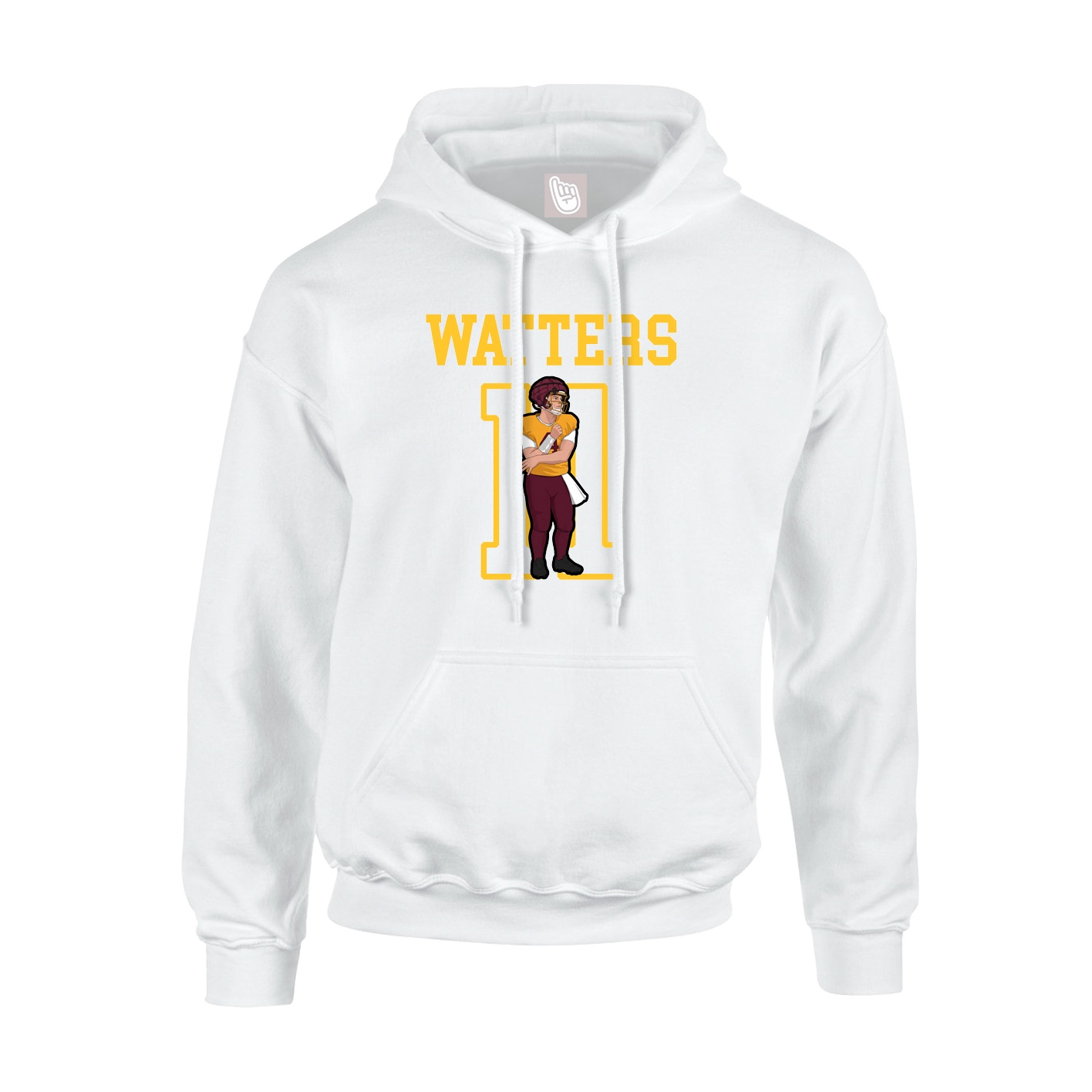 Youth Hoodie — Shirsey in White