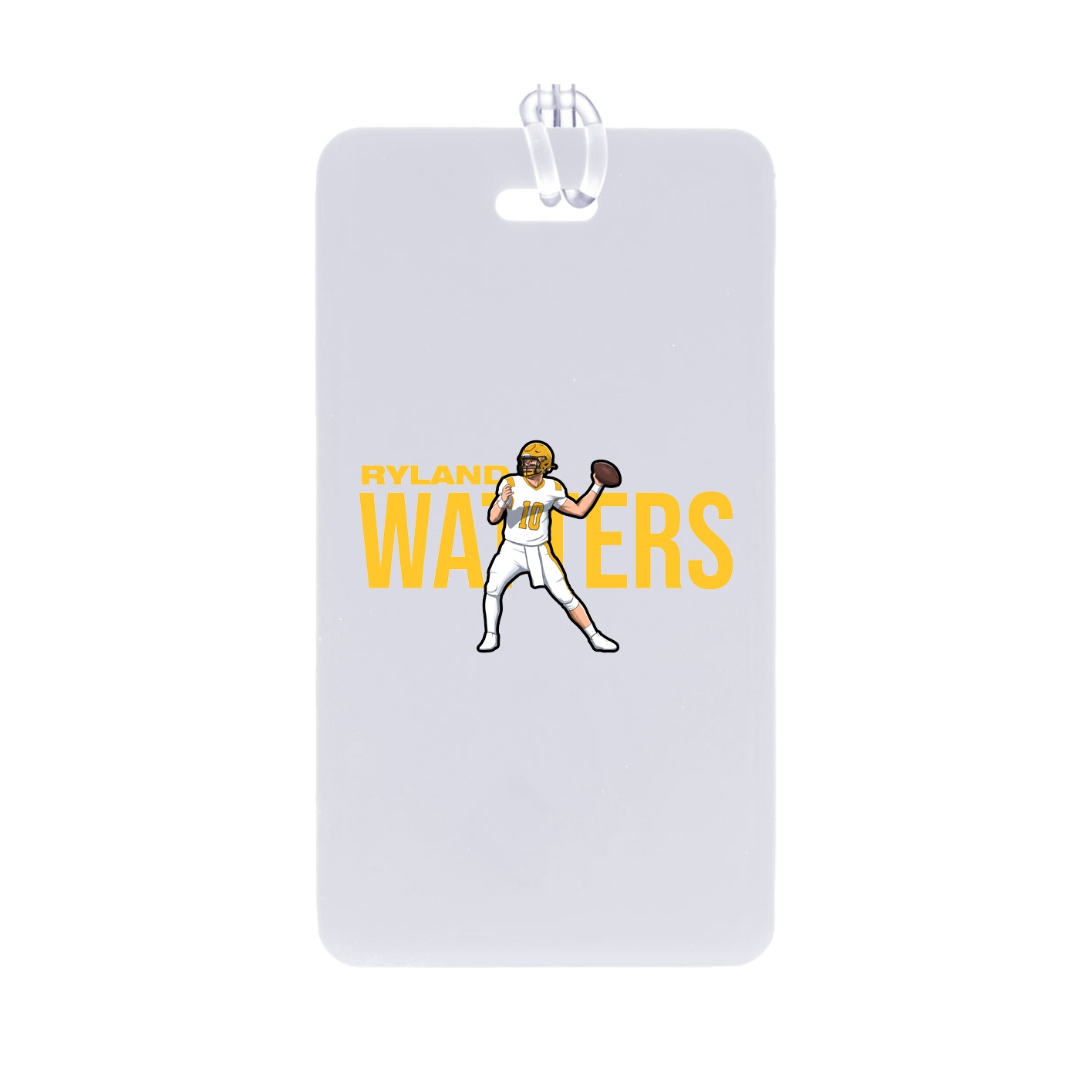 Bag Tag — Player Name in Classic