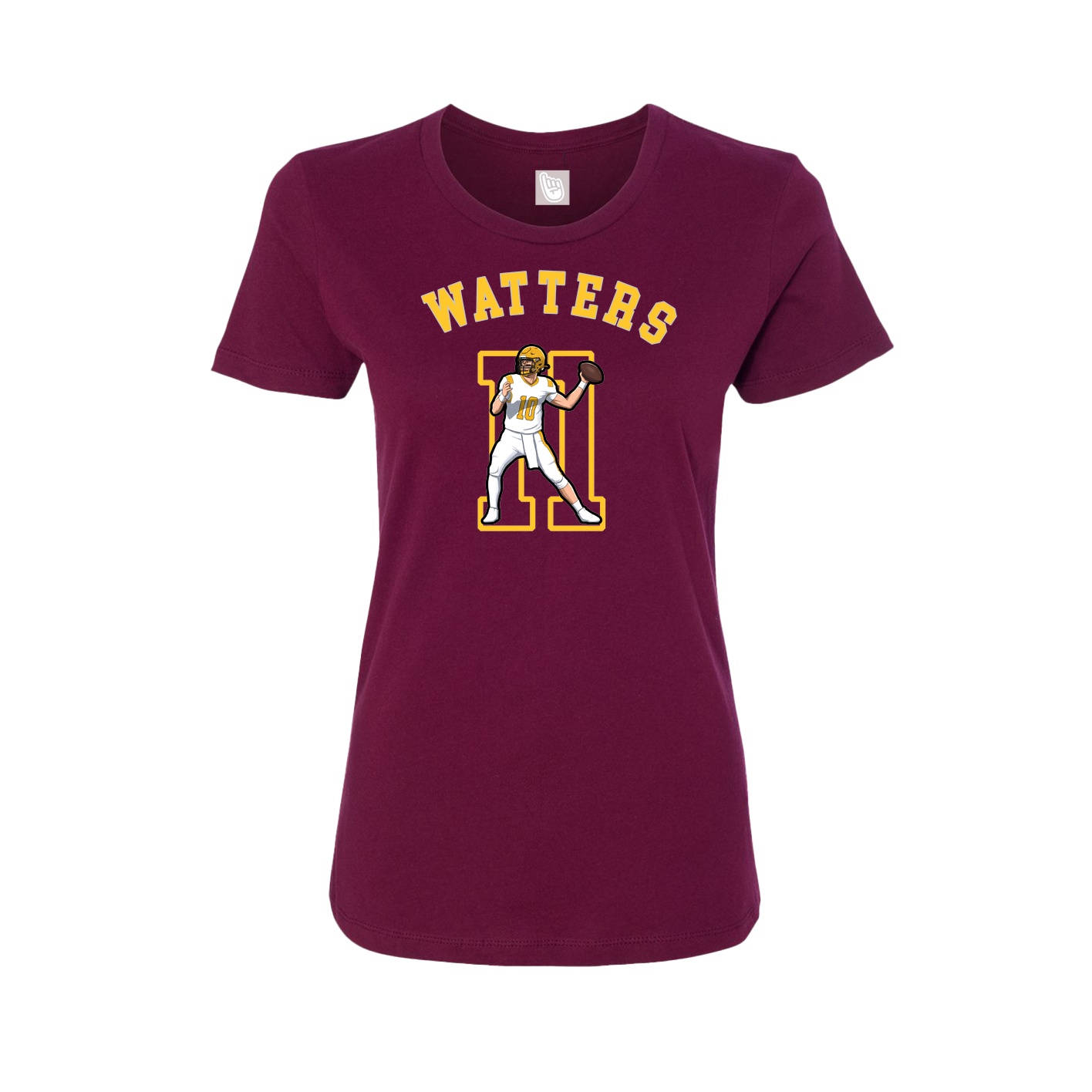Womens Tee — Shirsey Arch in Maroon
