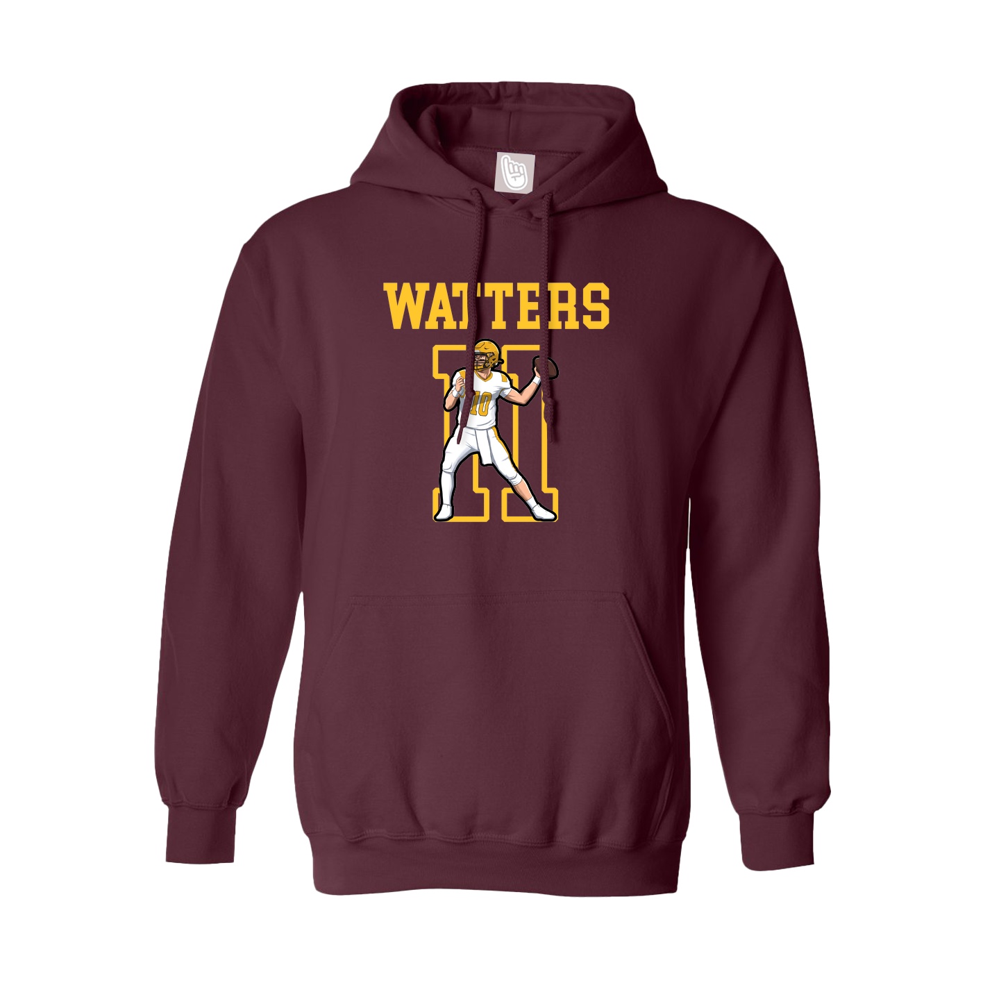 Youth Hoodie — Shirsey in Maroon
