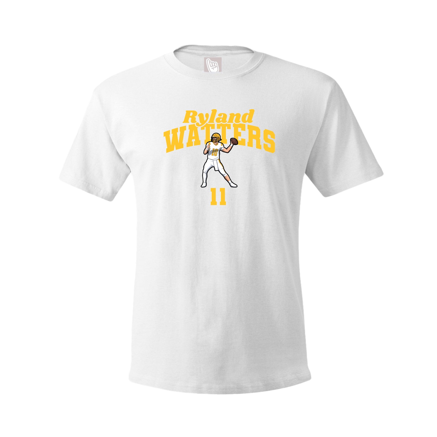 Tee — Signature Arch in White