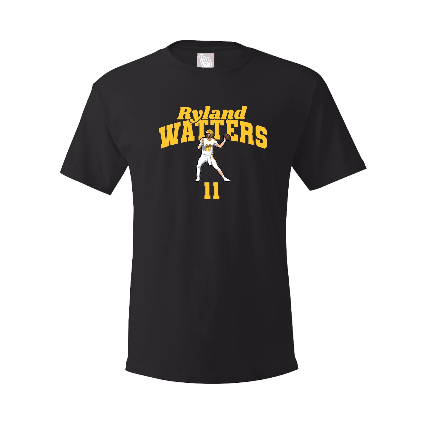 Youth Tee — Signature Arch in Black