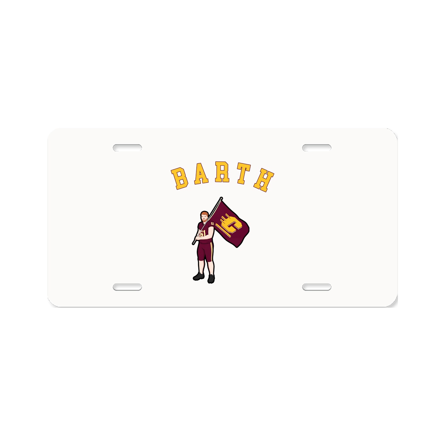 License Plate — Shirsey Arch in Classic