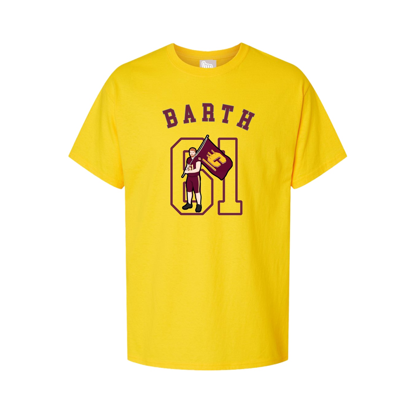 Youth Tee — Shirsey Arch in Gold