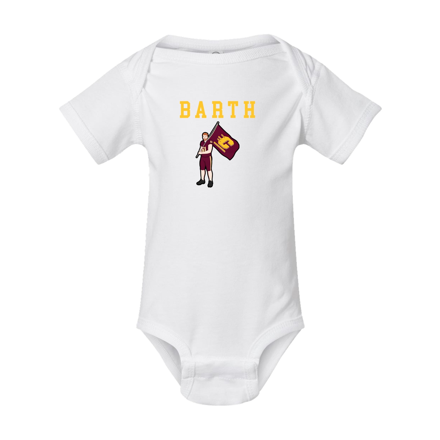 Baby Onesie — Shirsey in White