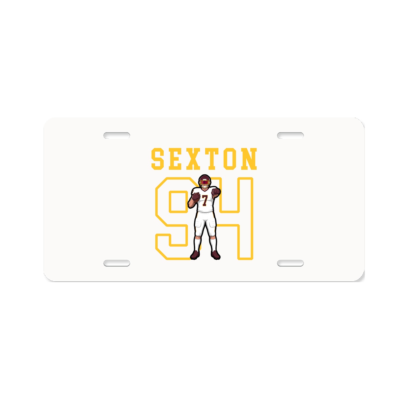 License Plate — Shirsey in Classic