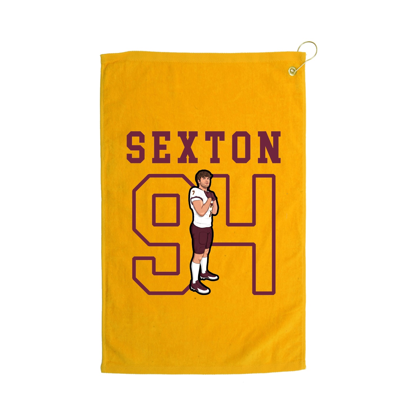 Golf Towel — Shirsey in Gold