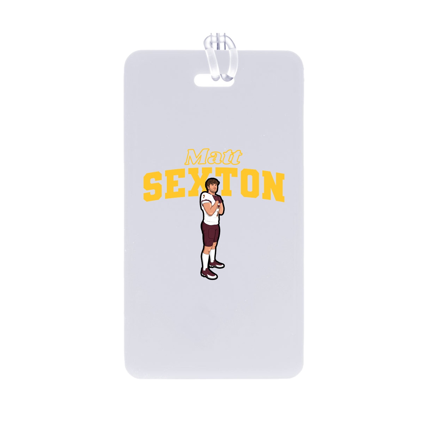Bag Tag — Name Arch in Classic