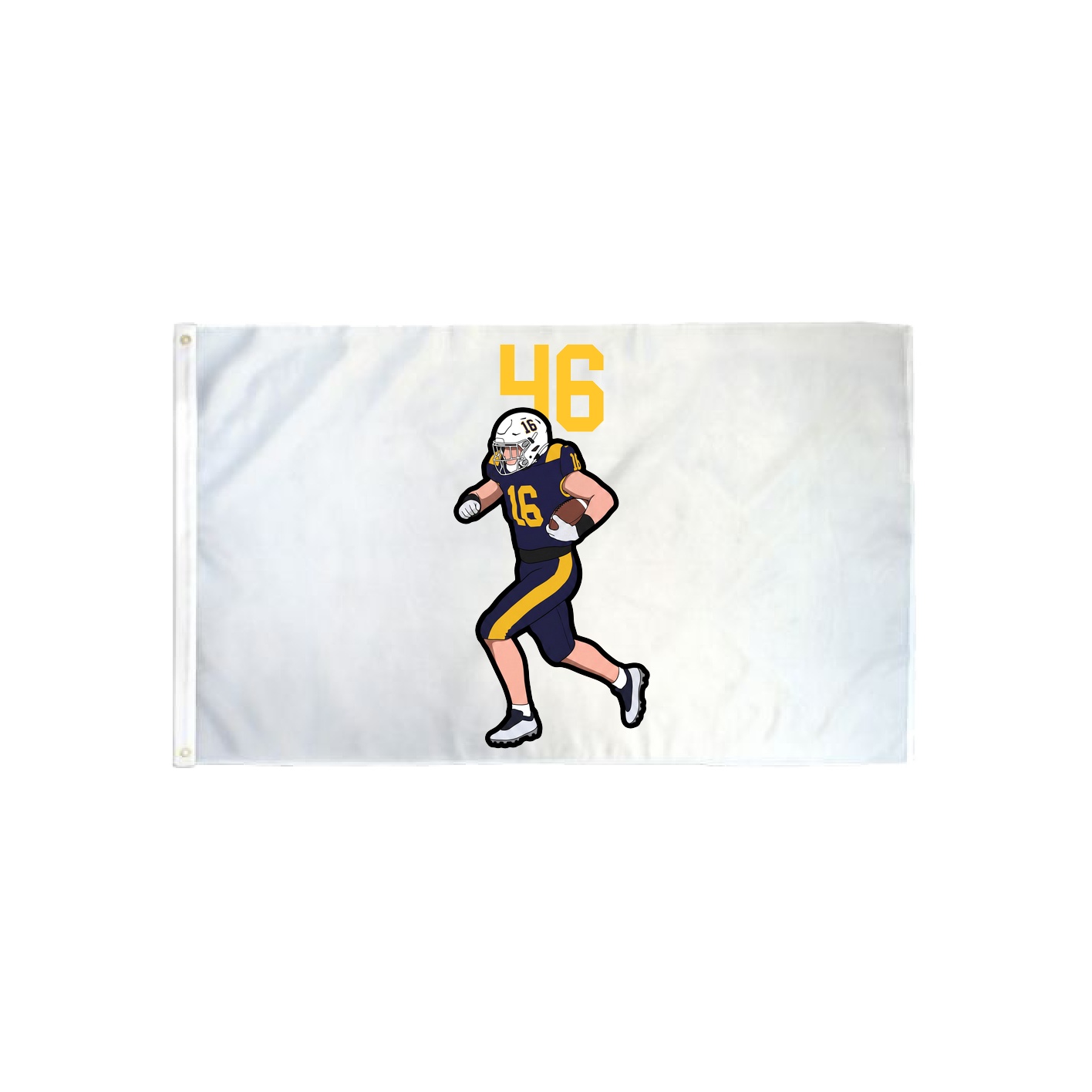 3x5 Flag — Number Top in Classic