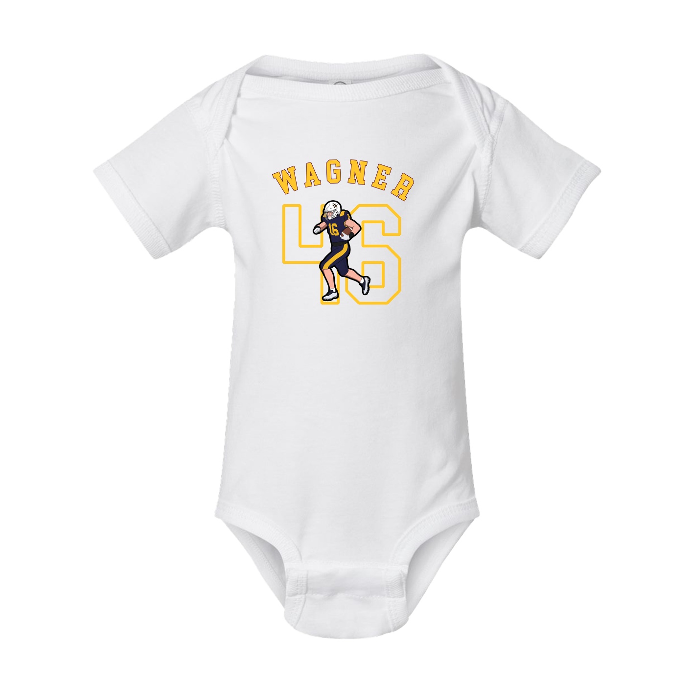 Baby Onesie — Shirsey Arch in White