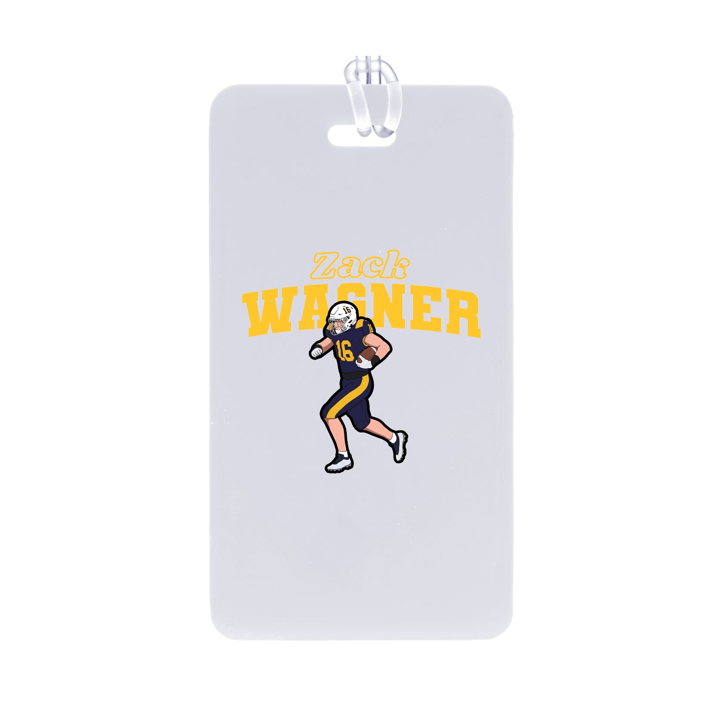Bag Tag — Name Arch in Classic