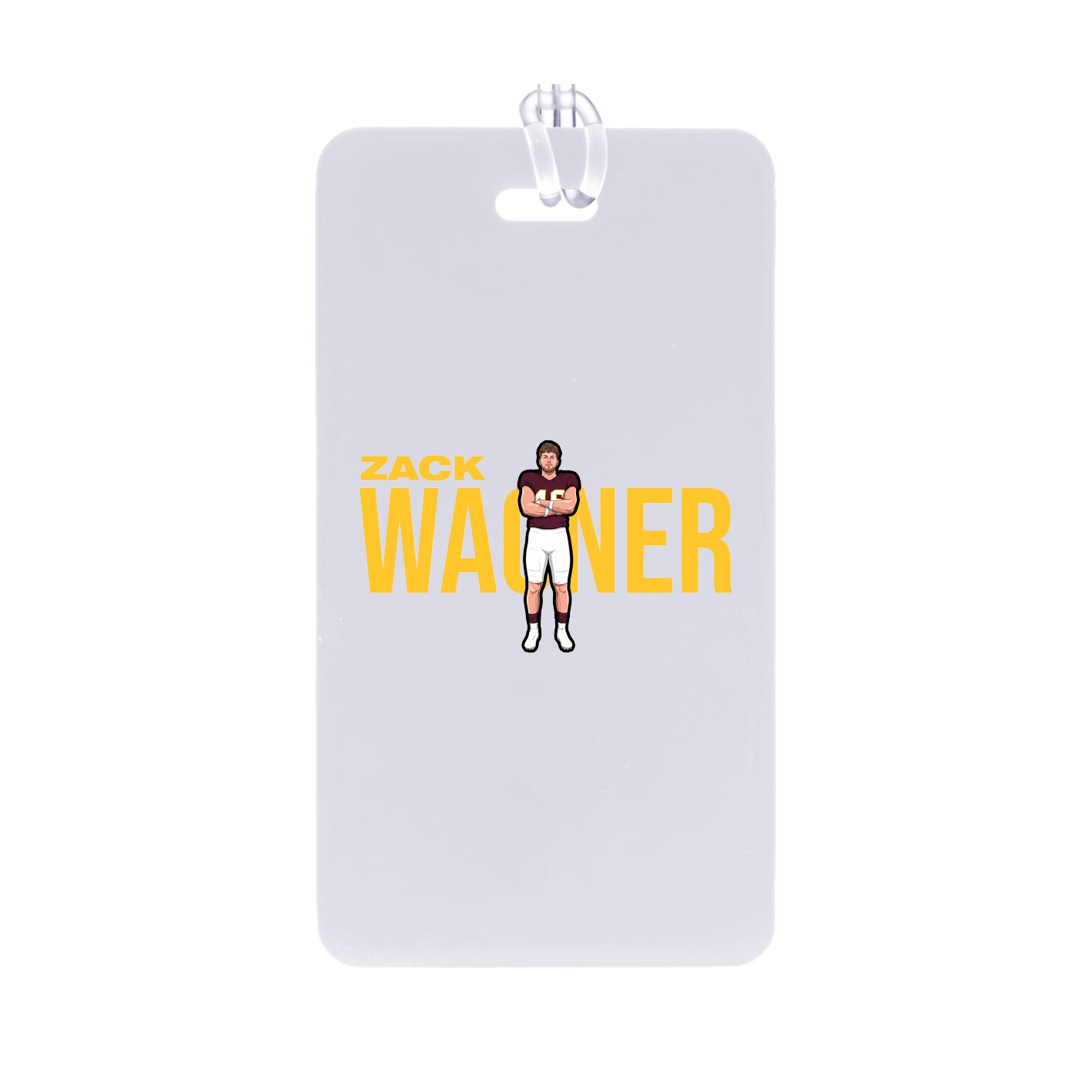 Bag Tag — Player Name in Classic