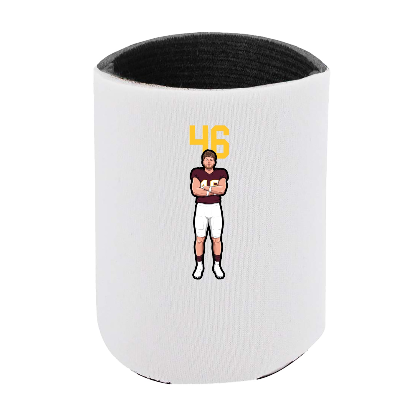 Can Holder — Number Top in White