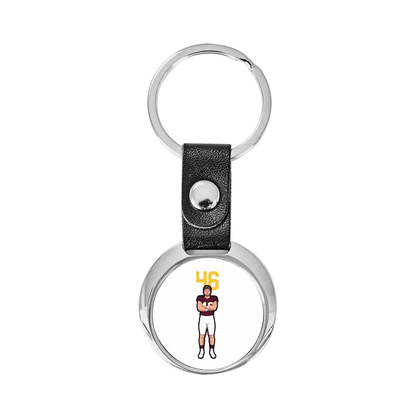 Key Chain — Number Top in Classic