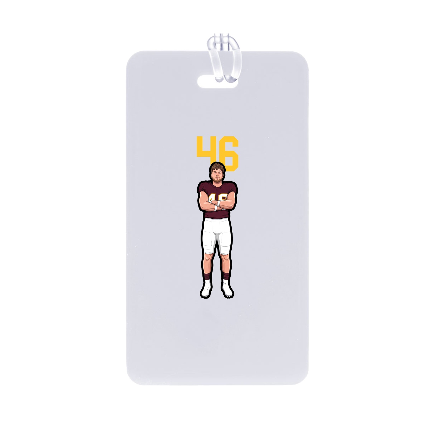 Bag Tag — Number Top in Classic