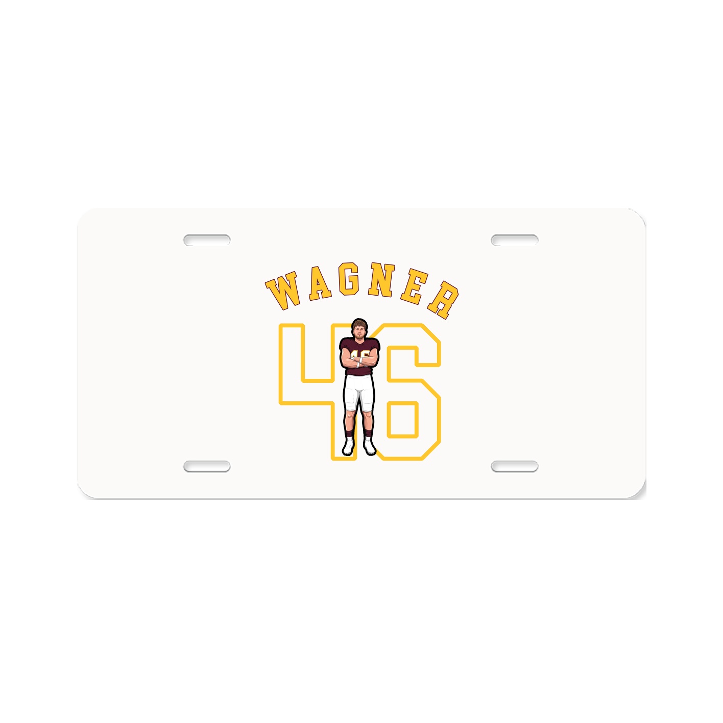 License Plate — Shirsey Arch in Classic