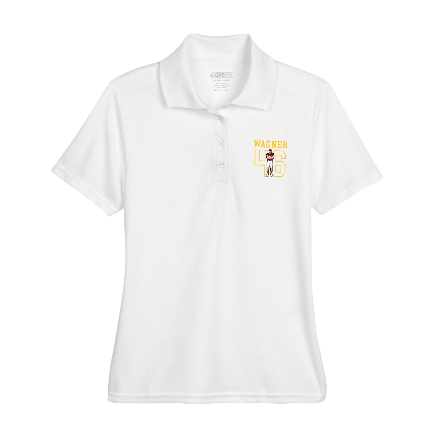 Womens Performance Polo — Shirsey in White