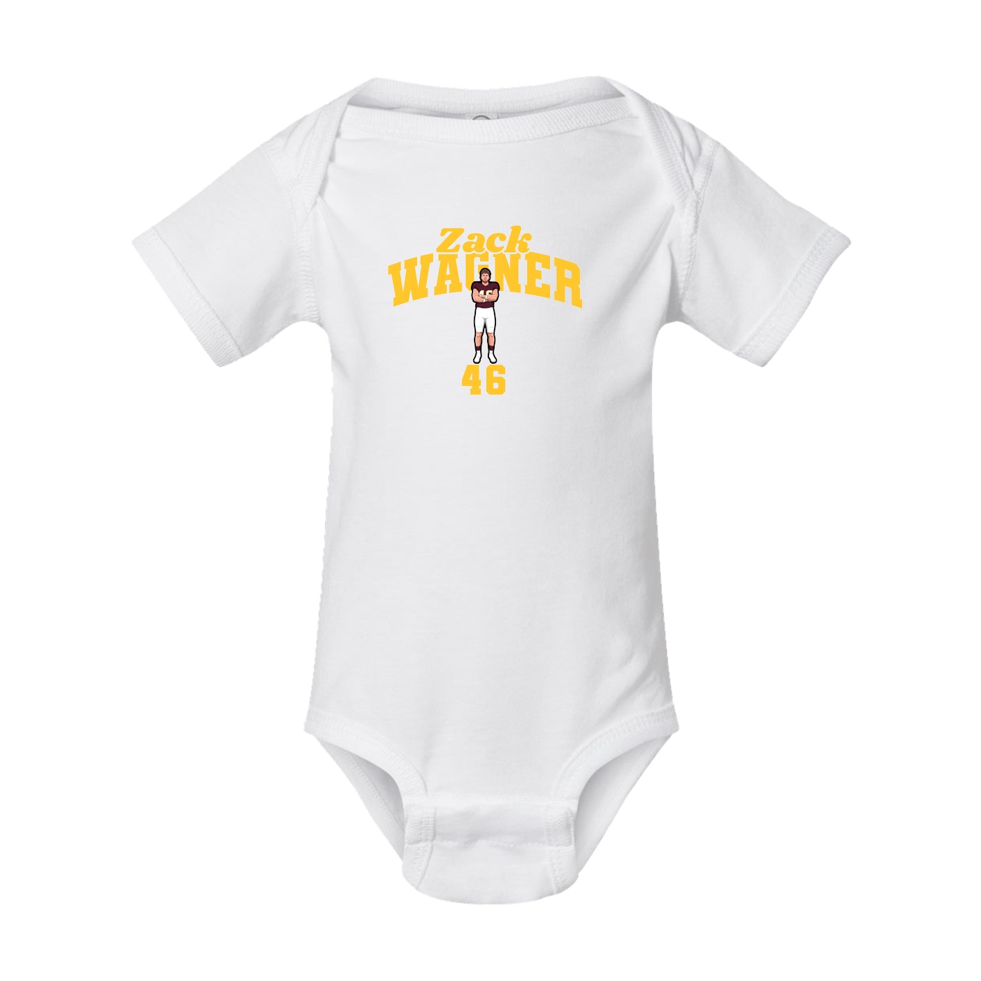 Baby Onesie — Signature Arch in White