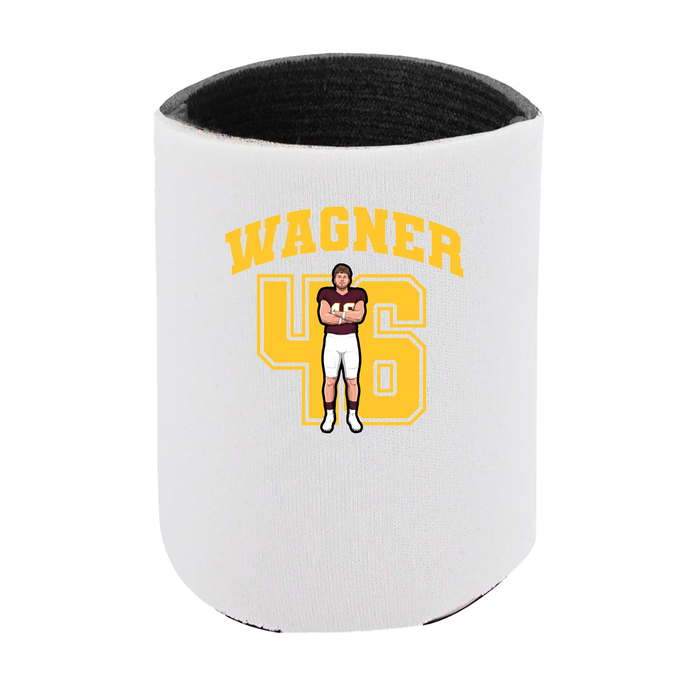 Can Holder — Number in White