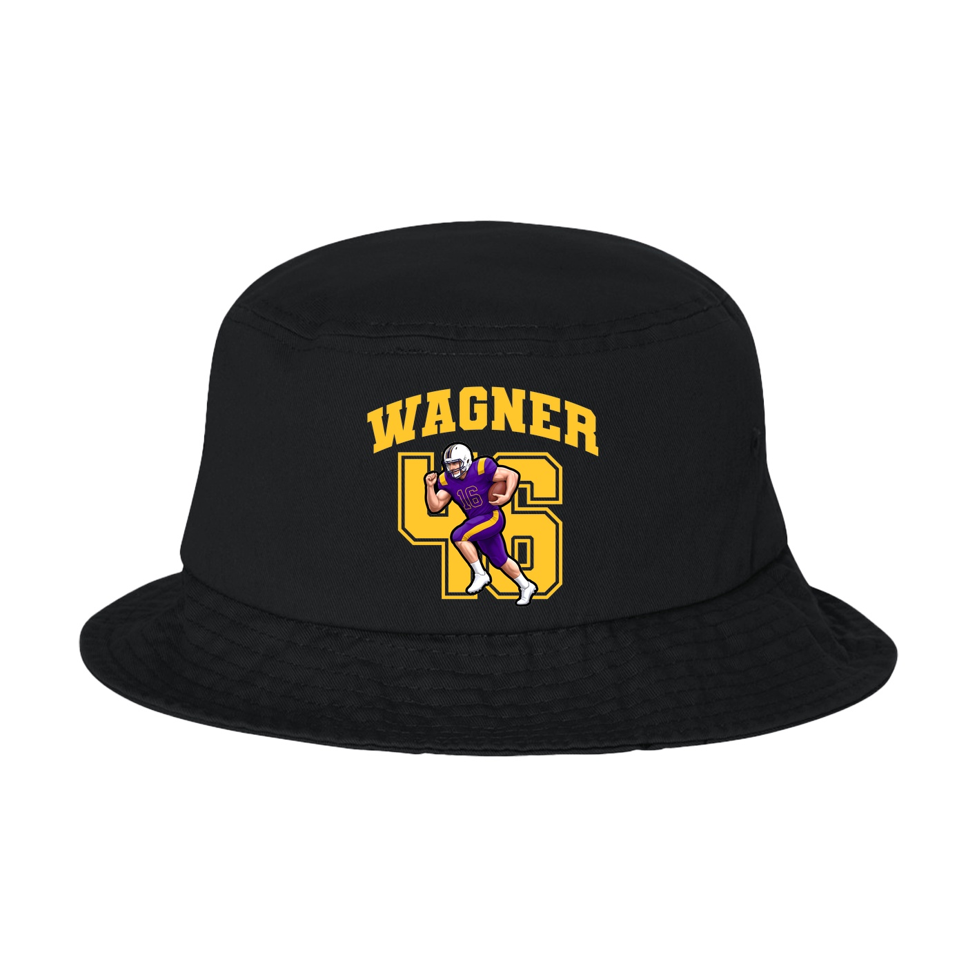 Bucket Cap — Number in Black