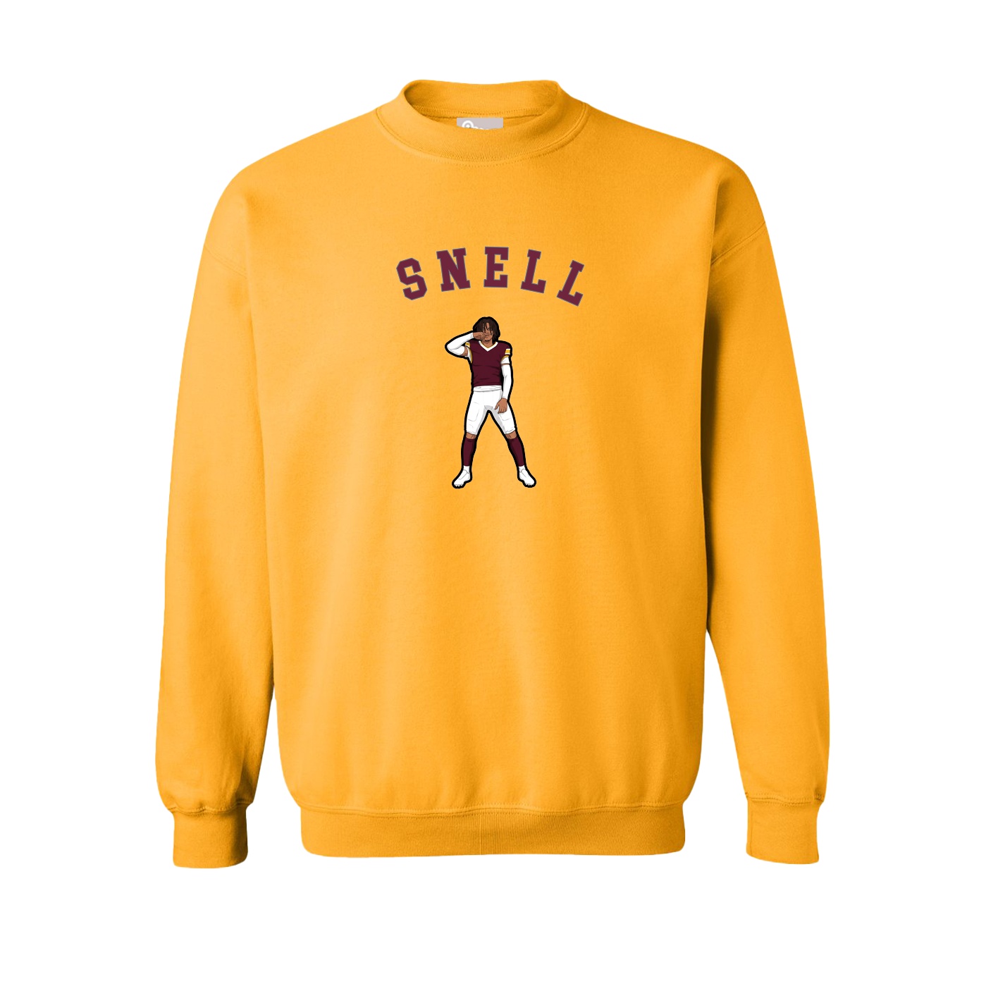 Fleece Crew — Shirsey Arch in Gold