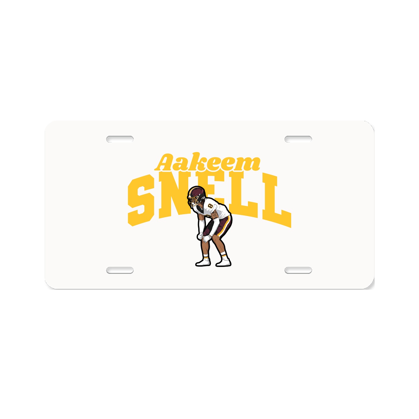 License Plate — Signature Arch in Classic