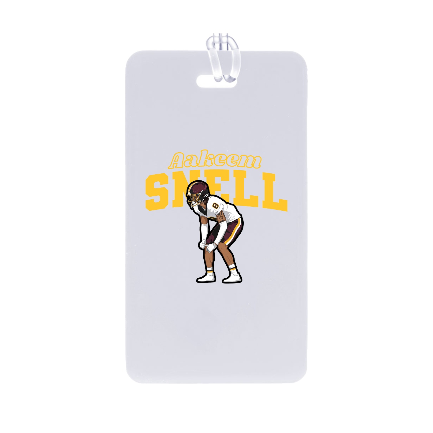 Bag Tag — Name Arch in Classic