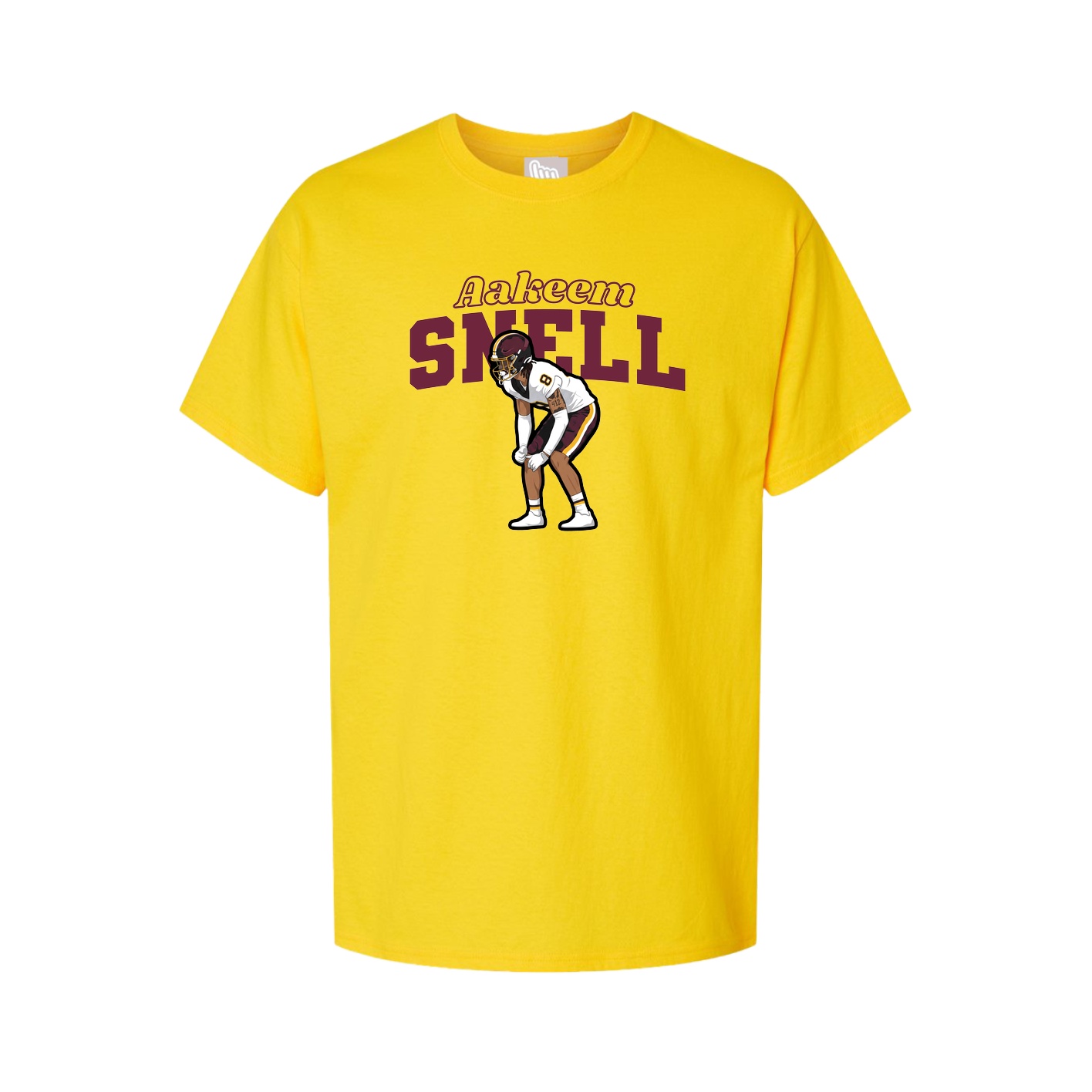 Tee — Name Arch in Gold