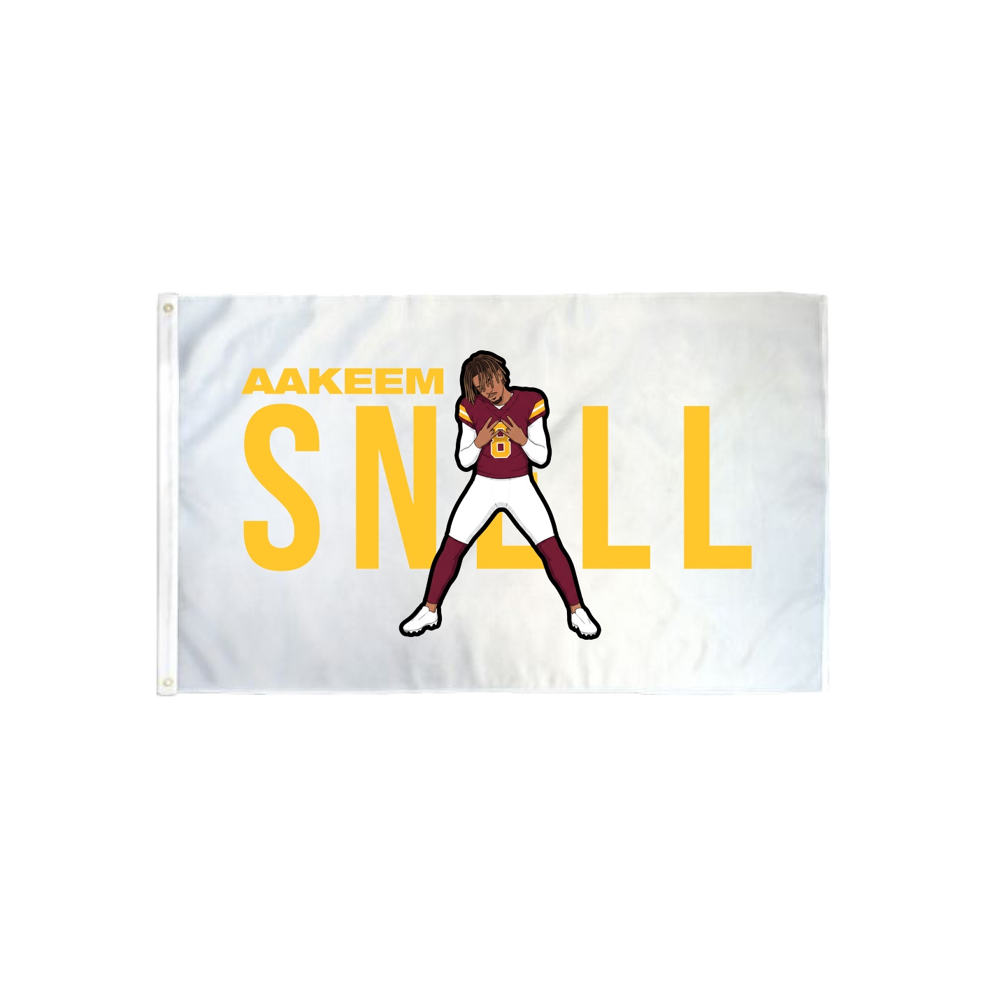 3x5 Flag — Player Name in Classic