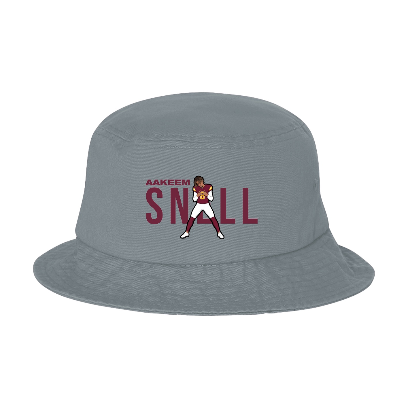 Bucket Cap — Player Name in Grey