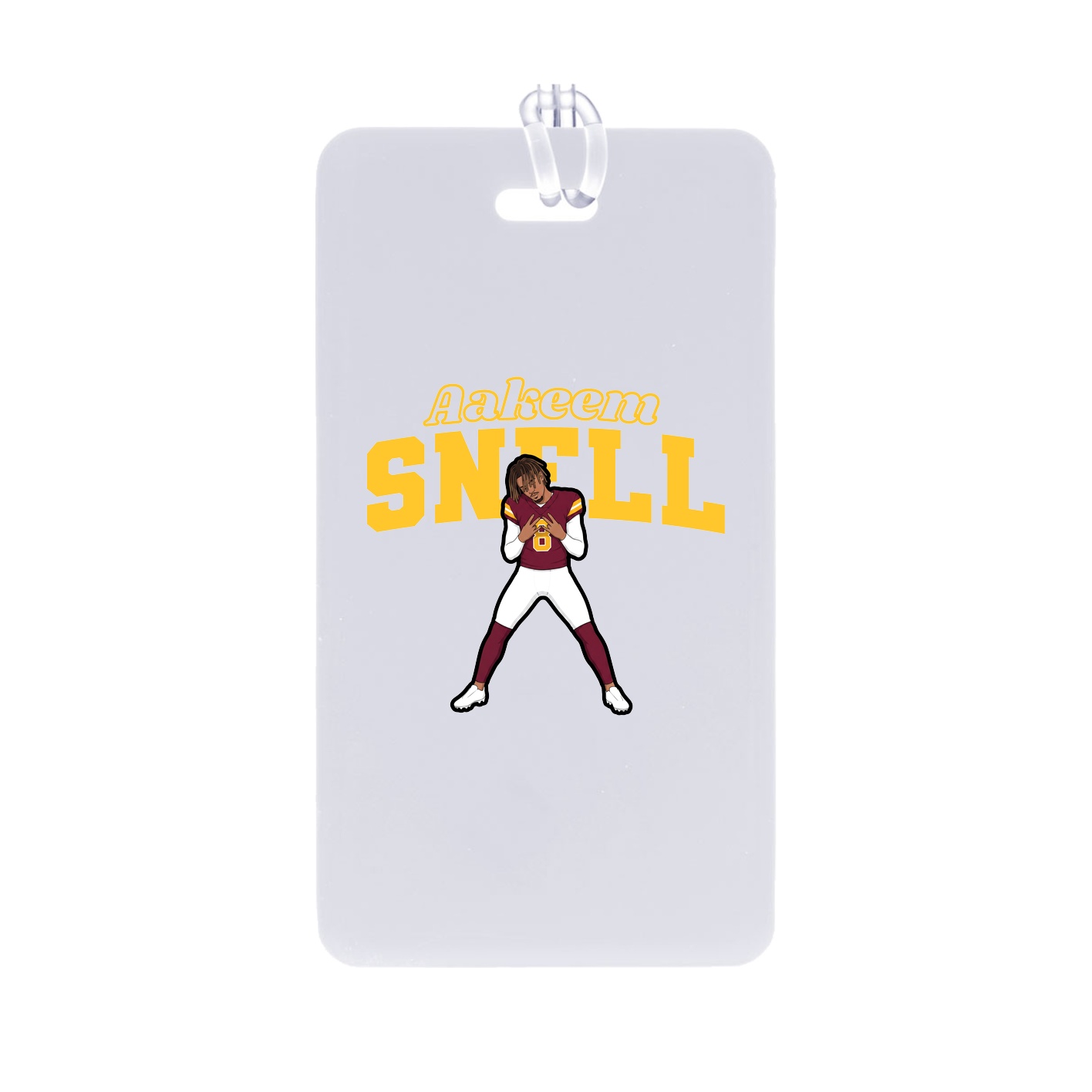 Bag Tag — Name Arch in Classic