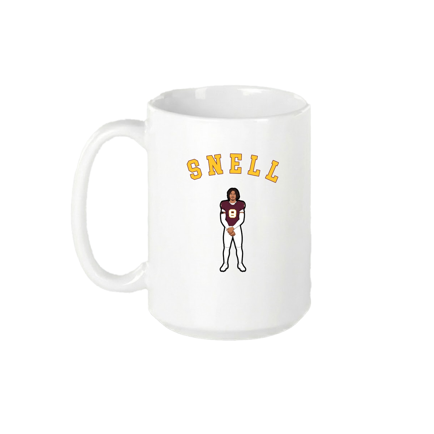 15oz Coffee Mug — Shirsey Arch in White