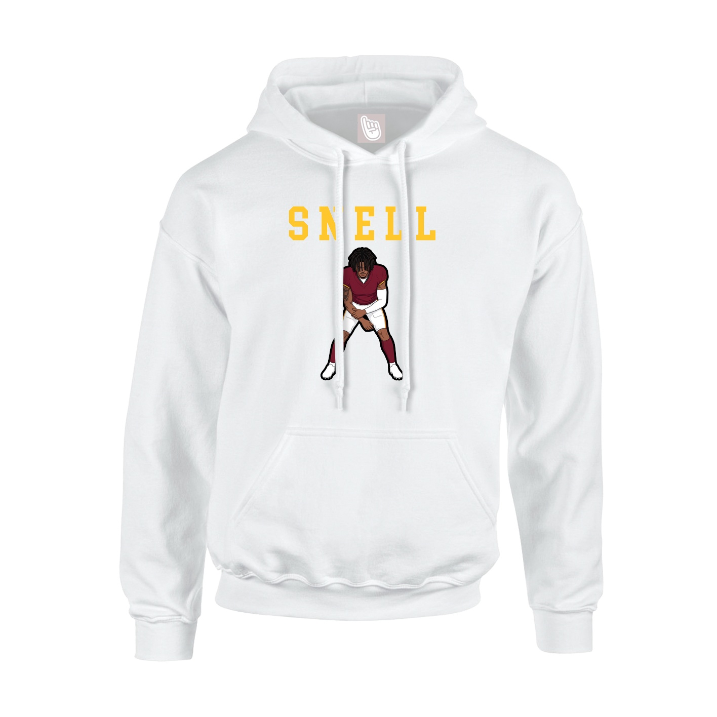 Youth Hoodie — Shirsey in White