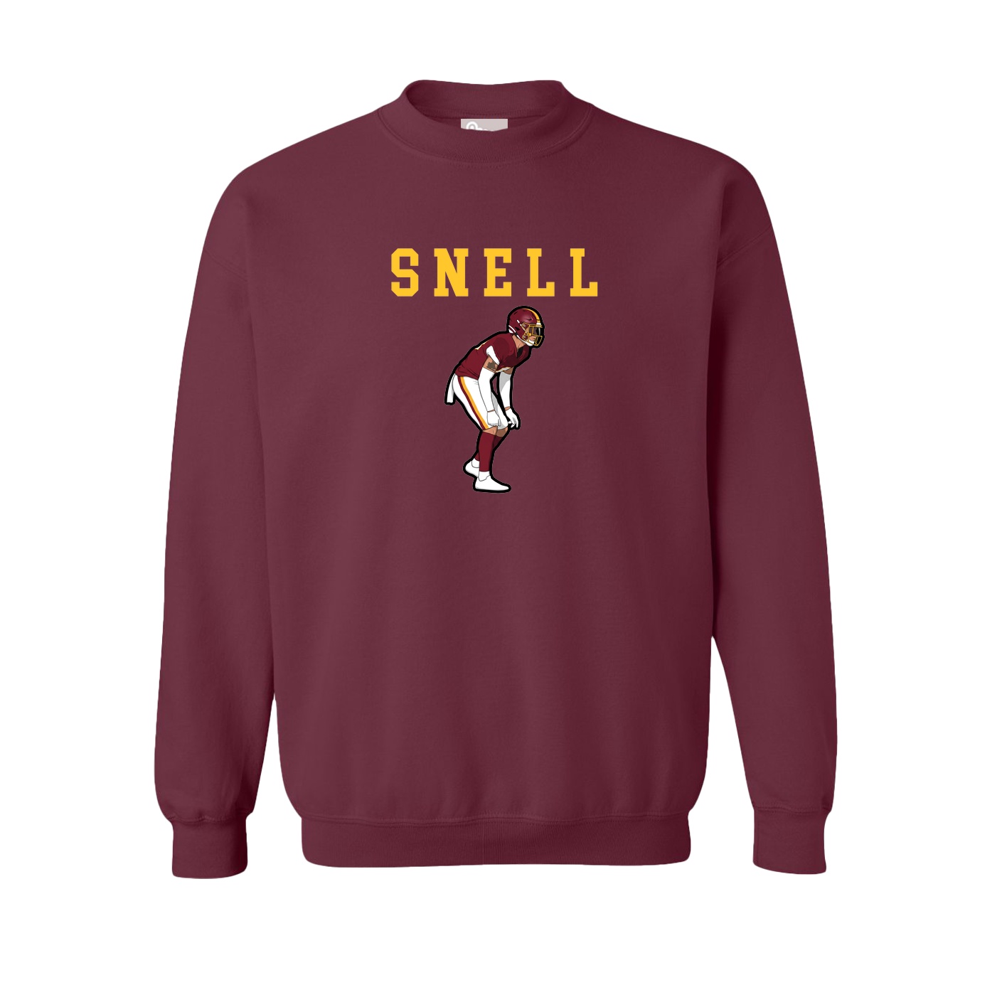 Fleece Crew — Shirsey in Maroon