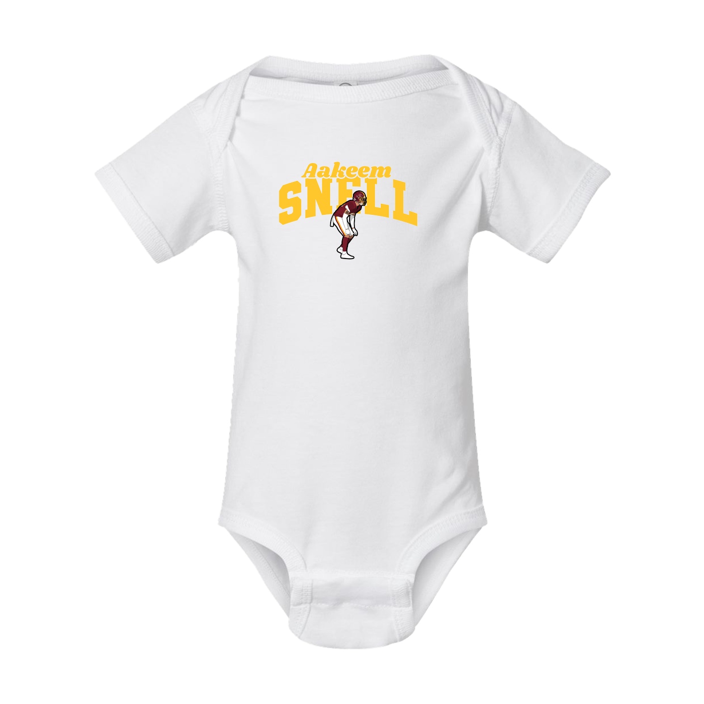 Baby Onesie — Signature Arch in White