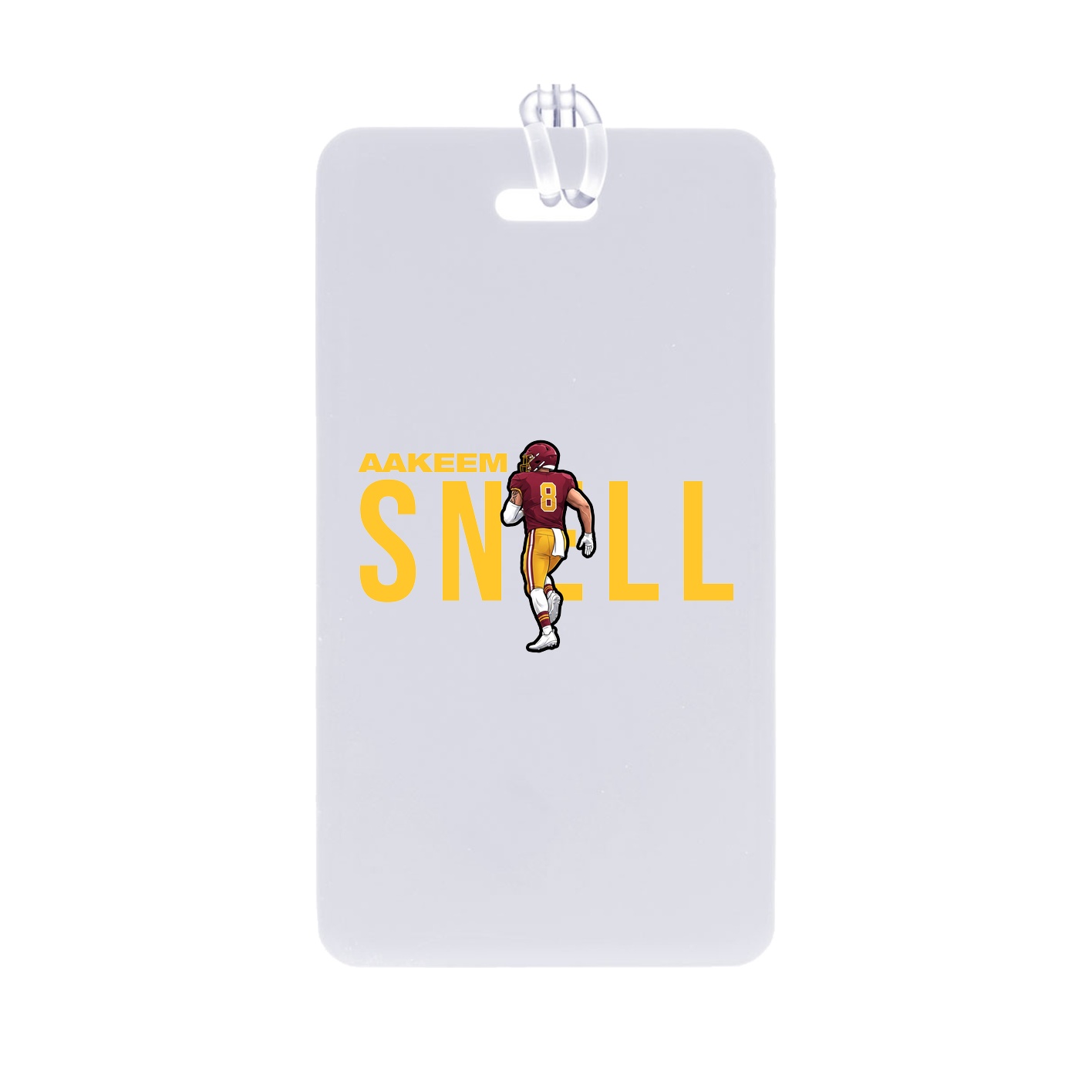 Bag Tag — Player Name in Classic