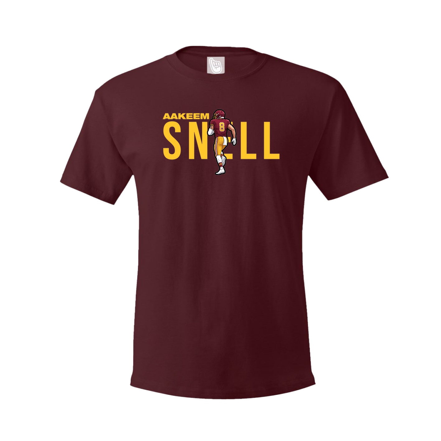 Tee — Player Name in Maroon