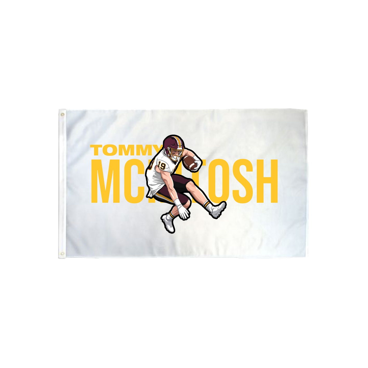 3x5 Flag — Player Name in Classic