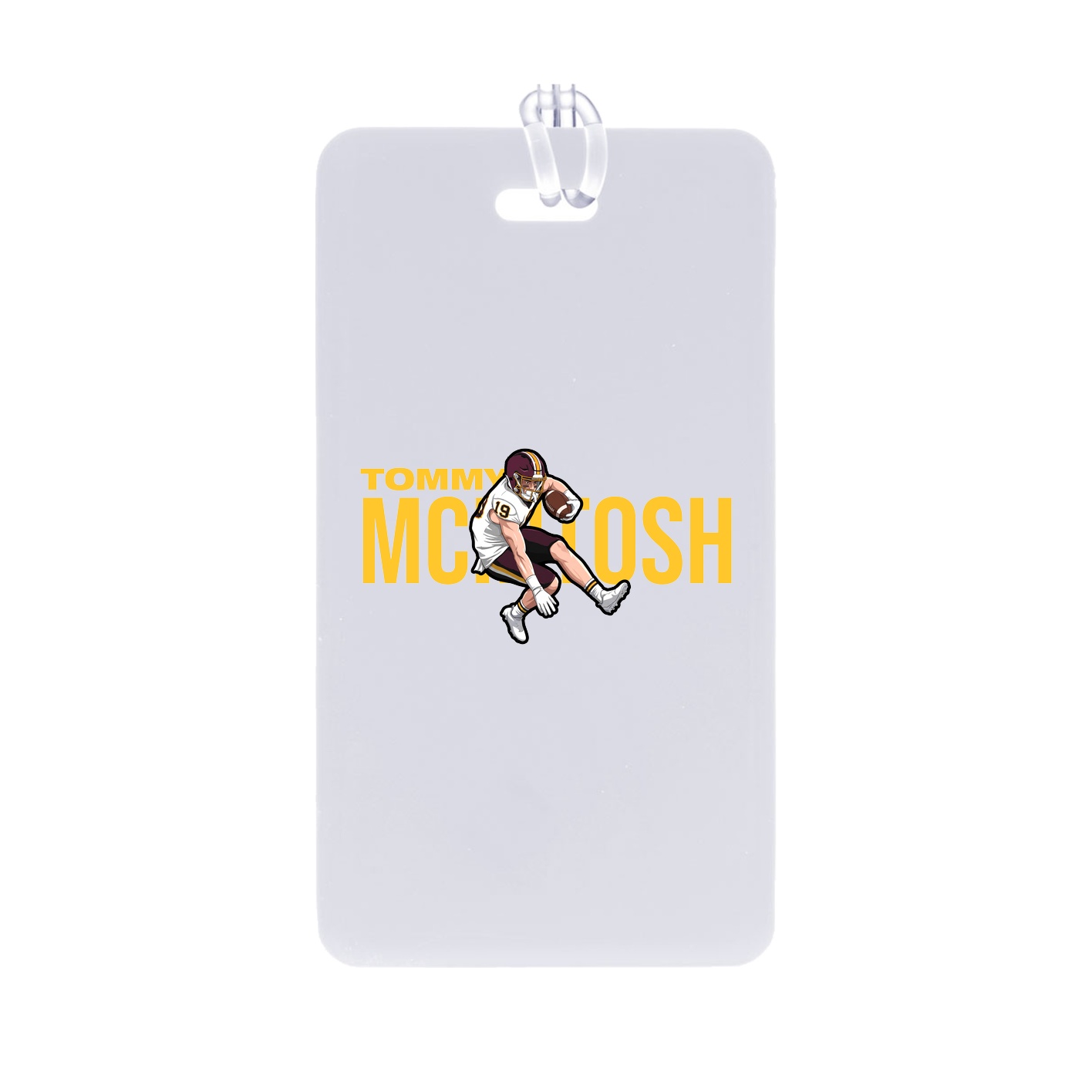Bag Tag — Player Name in Classic