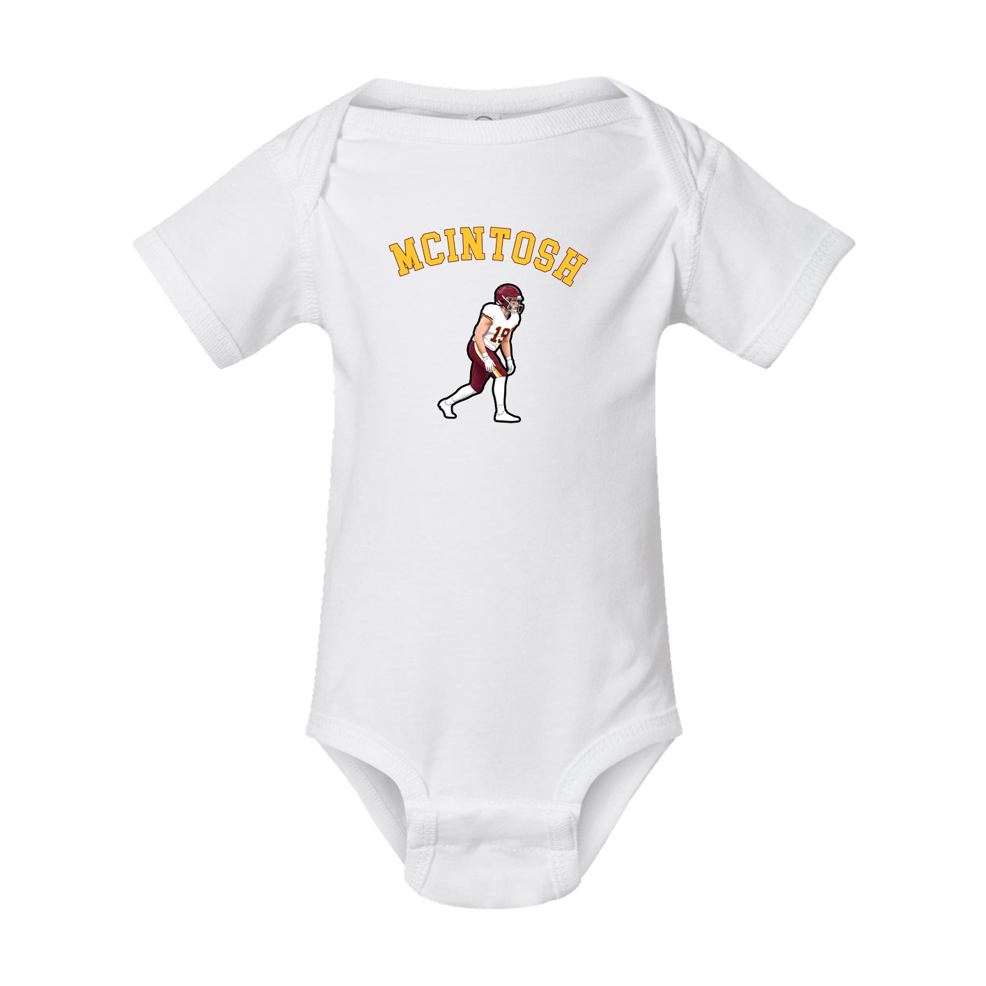 Baby Onesie — Shirsey Arch in White