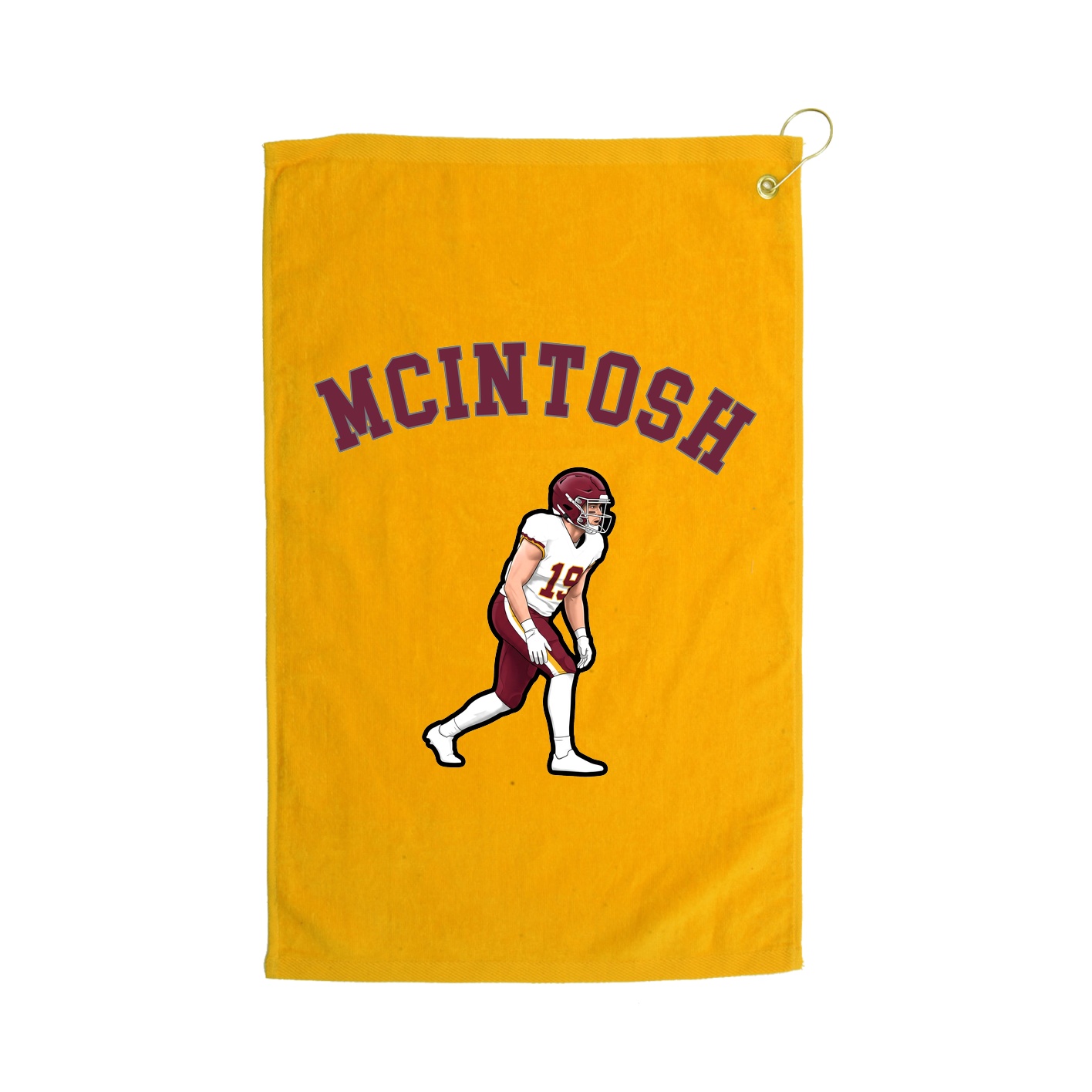 Golf Towel — Shirsey Arch in Gold