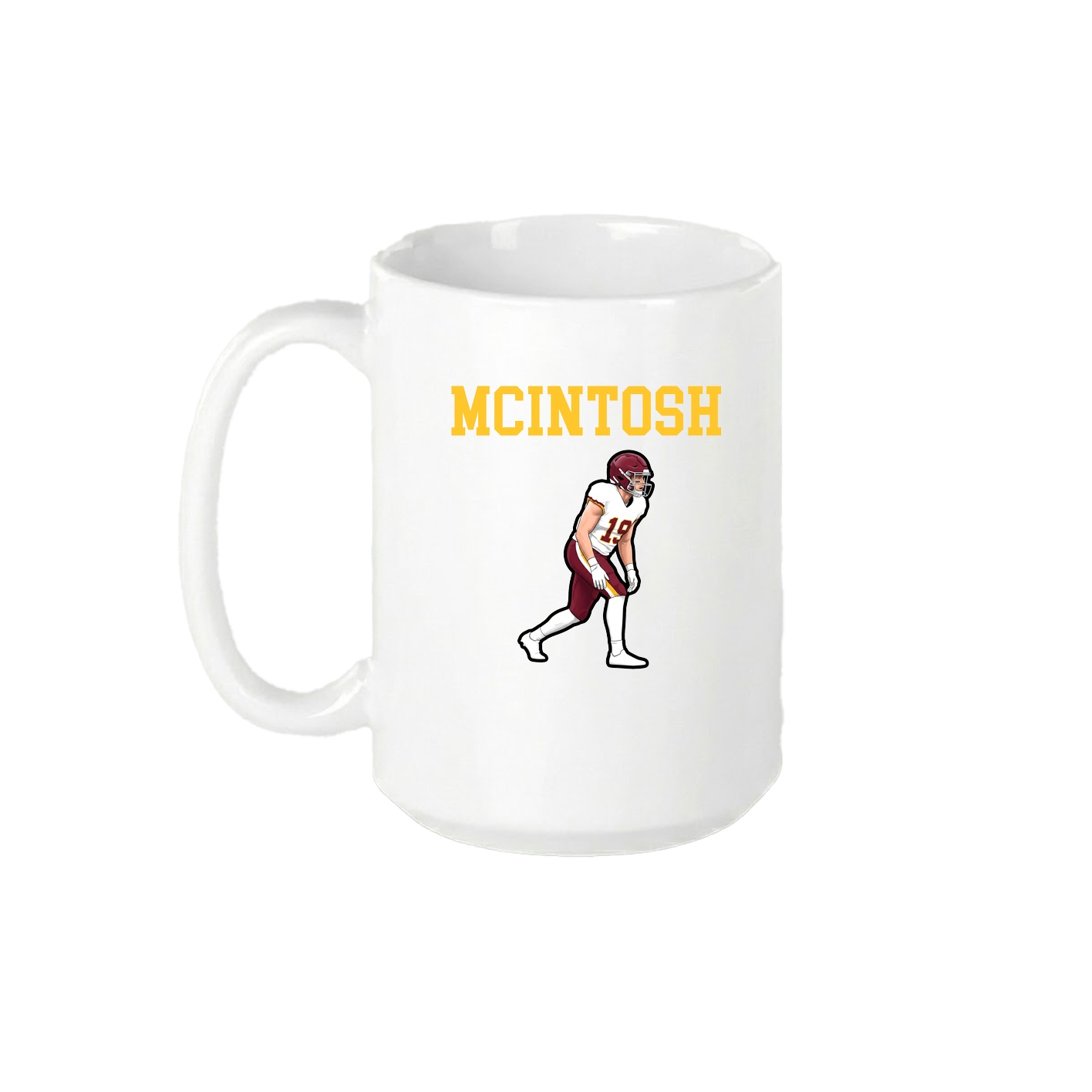 15oz Coffee Mug — Shirsey in White