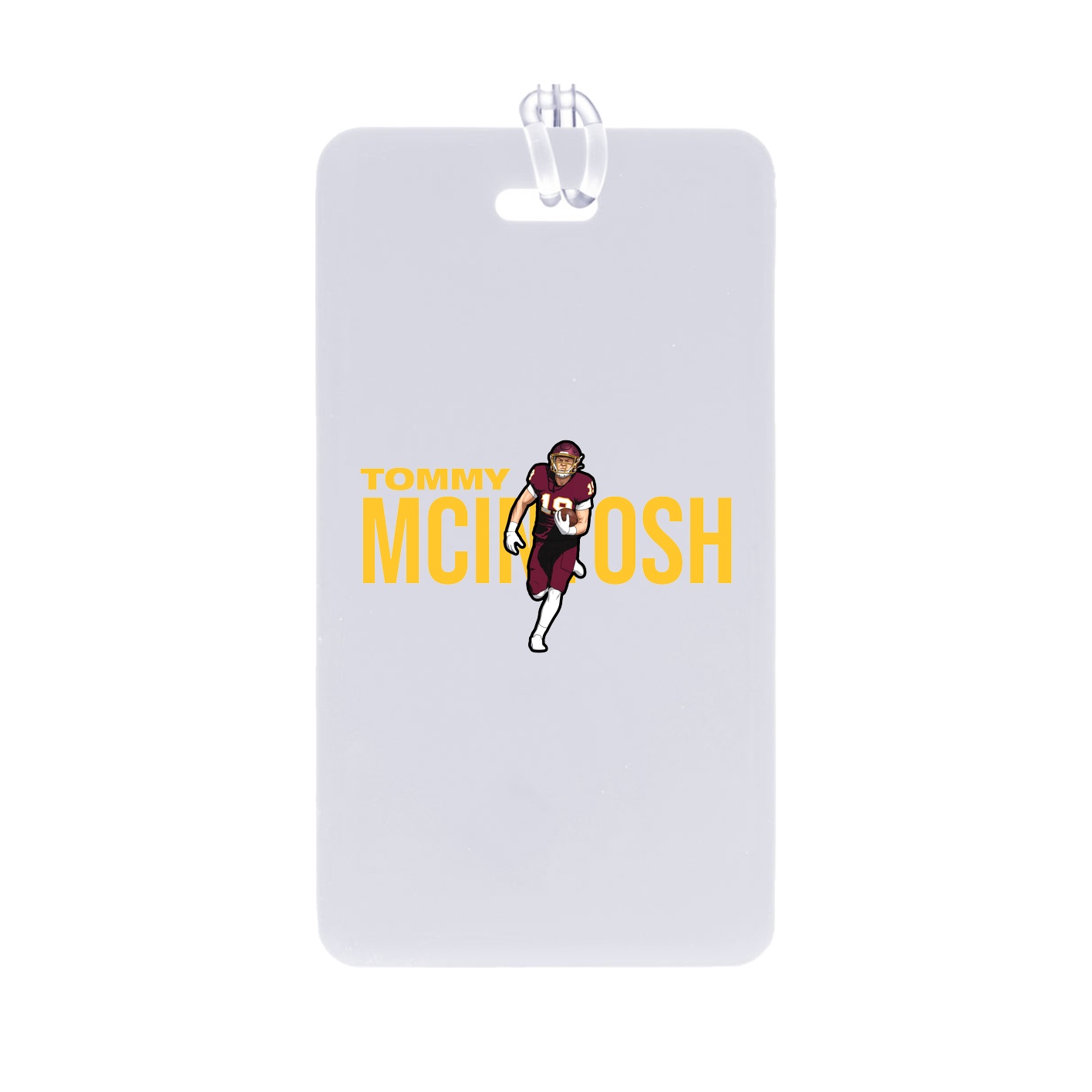 Bag Tag — Player Name in Classic