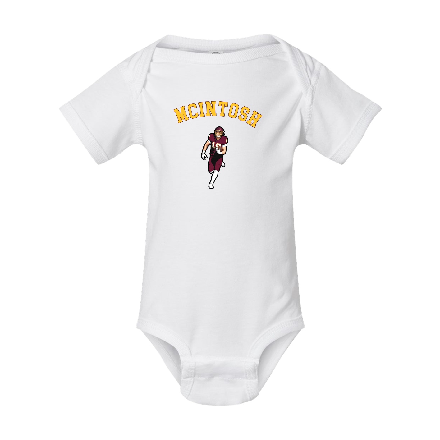Baby Onesie — Shirsey Arch in White