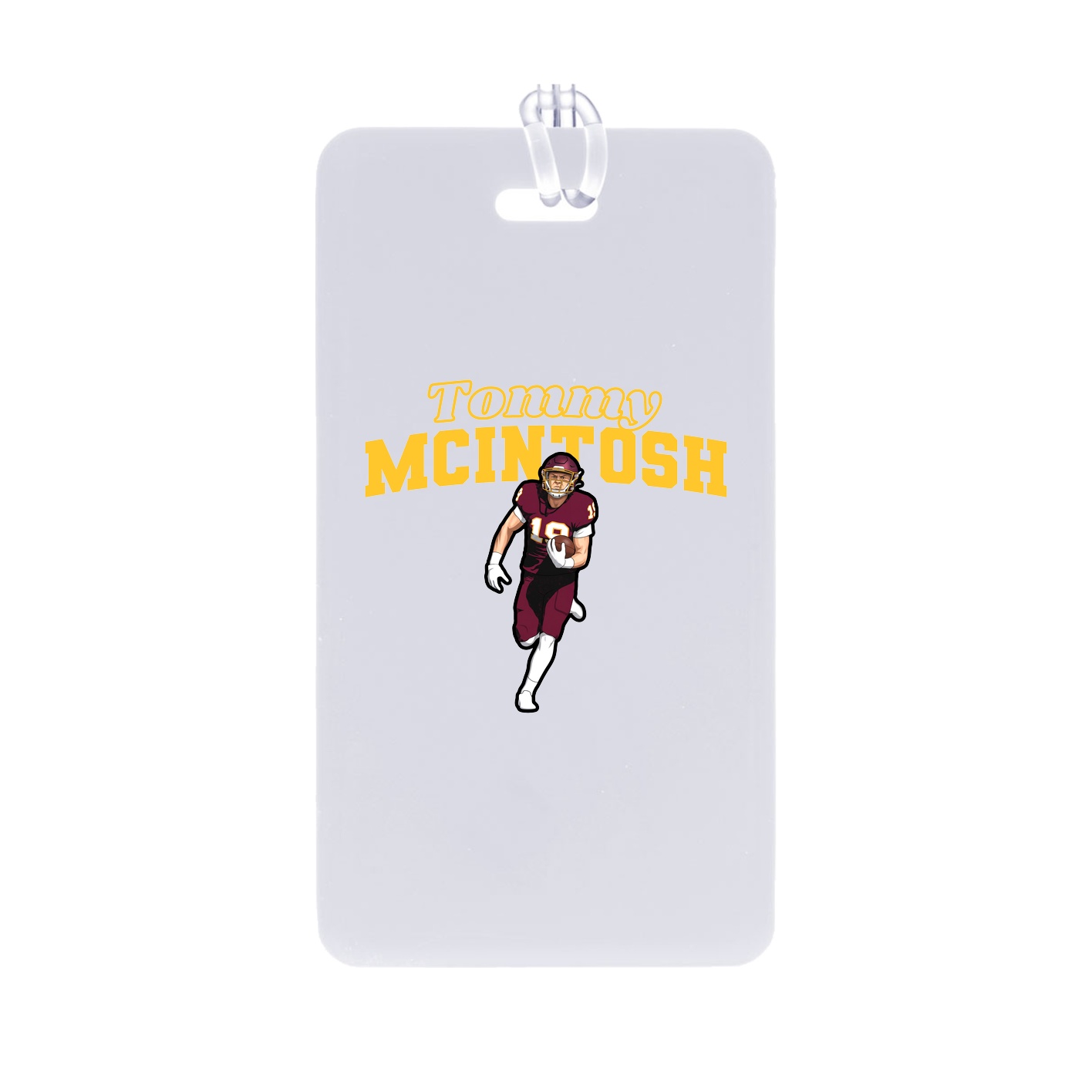 Bag Tag — Name Arch in Classic