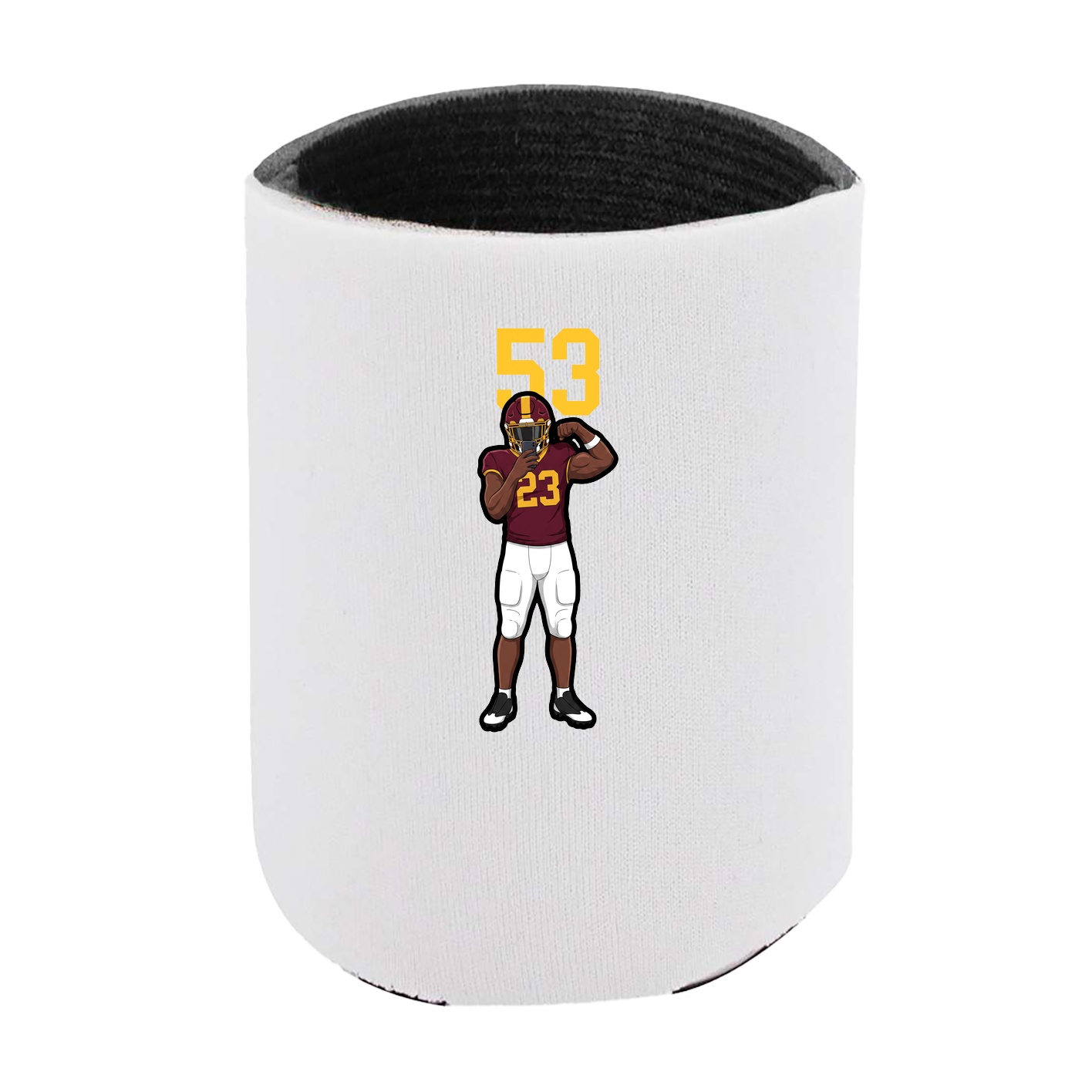 Can Holder — Number Top in White