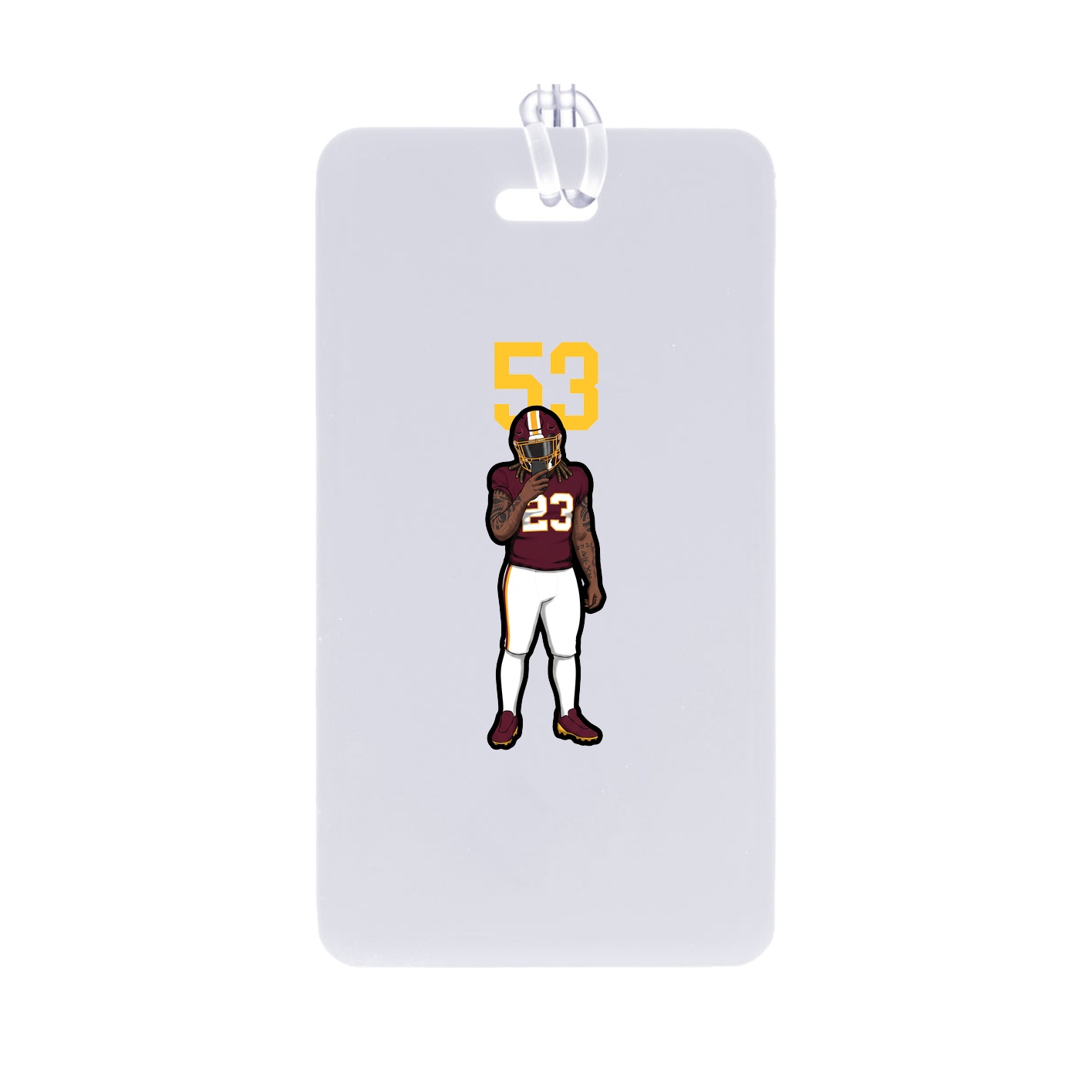 Bag Tag — Number Top in Classic